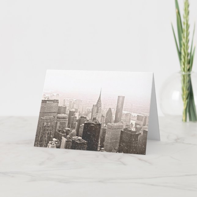 New York City Holiday Card (Front)