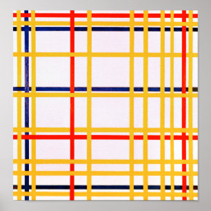 New York City I Piet Mondrian Poster