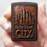 New York City Iconic Skyline Zippo Lighter