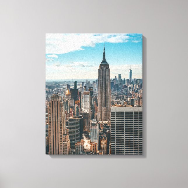 New York City image on canvas Print (Front)