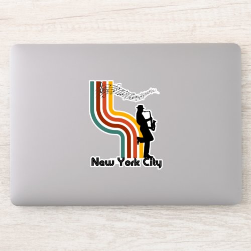 New York City Jazz Sticker