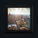 New York City Keepsake Box<br><div class="desc">Manhattan Landscape</div>