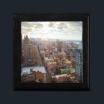 New York City Keepsake Box<br><div class="desc">Manhattan Landscape</div>