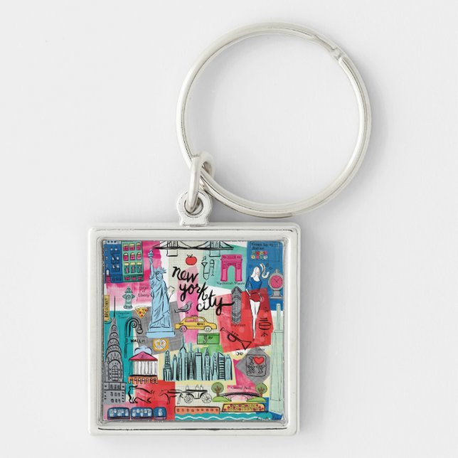 New York City Keychain (Front)