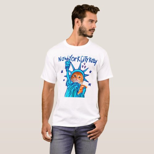 New york city kitty T_Shirt