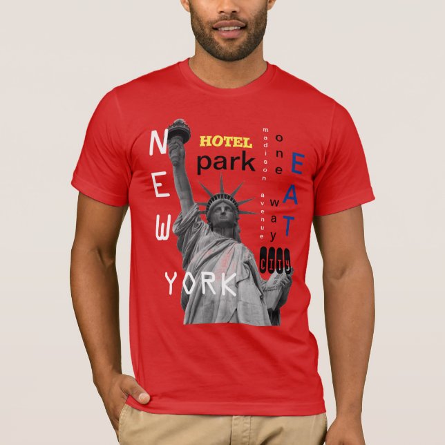 New York City Lady Liberty  T-Shirt (Front)