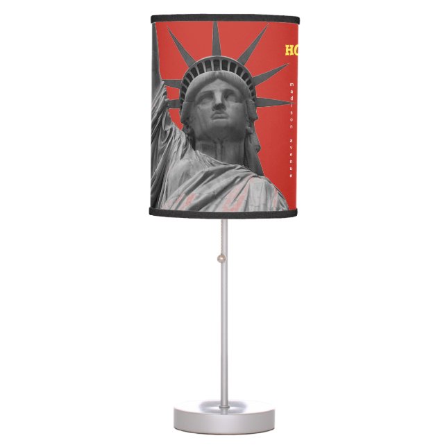 New York City Lady Liberty Table Lamp (Front)