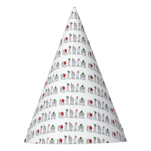 New York City Landmarks NYC Xmas Christmas Holiday Party Hat