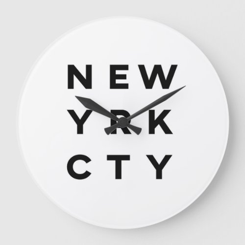 New York City Large Clock
