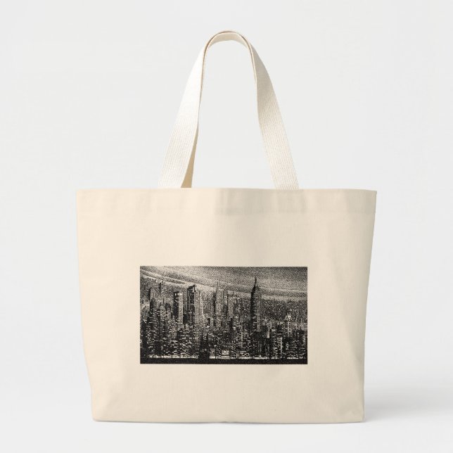 New York City Large Tote Bag (Front)