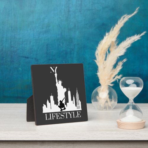 NEW YORK CITY LIFESTYLE PLAQUE
