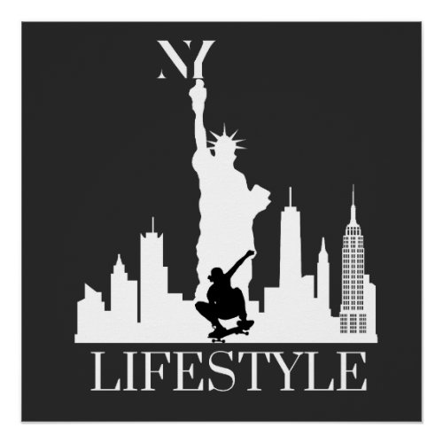 NEW YORK CITY LIFESTYLE POSTER