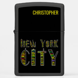 New York City Lights customizable Zippo Lighter