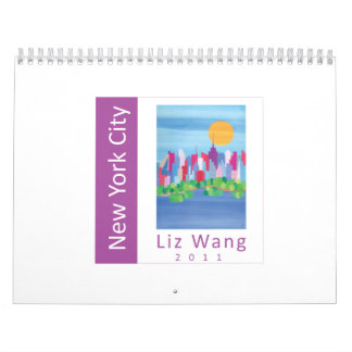 New York City - Liz Wang 2011 Fine Art Calendar