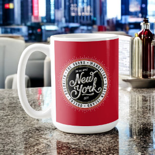 New York City Logo with Boroughs Coffee Mug