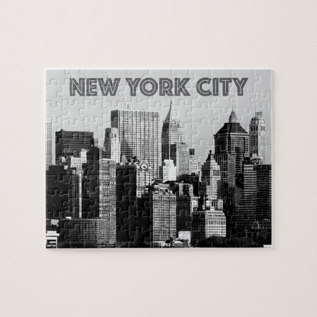 New York City  Lower-Manhattan Pro Photo Jigsaw Puzzle (Horizontal)