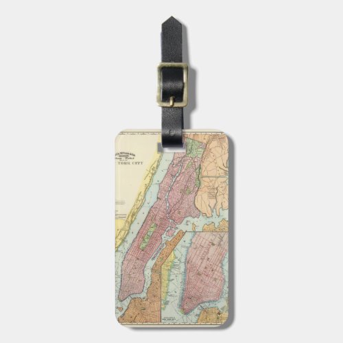 New York City Luggage Tag