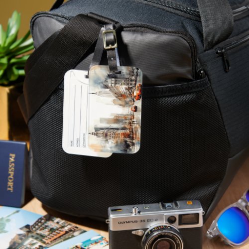 New York City Luggage Tag