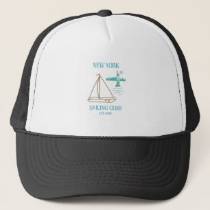 New York City Luxury Sailing Club Trucker Hat