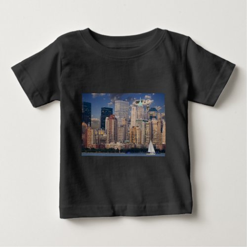 New York City Manhattan Baby T_Shirt