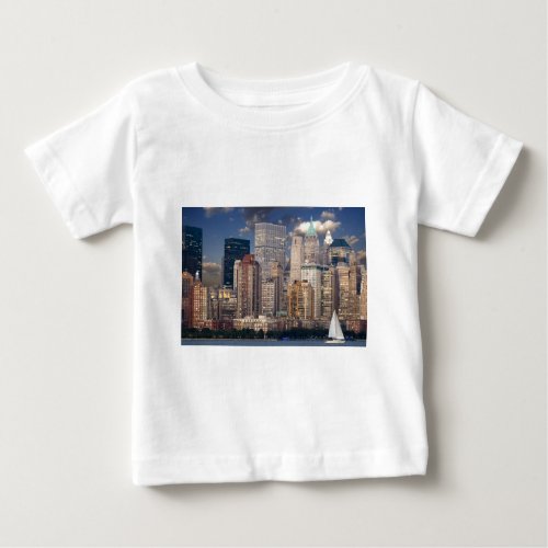 New York City Manhattan Baby T_Shirt