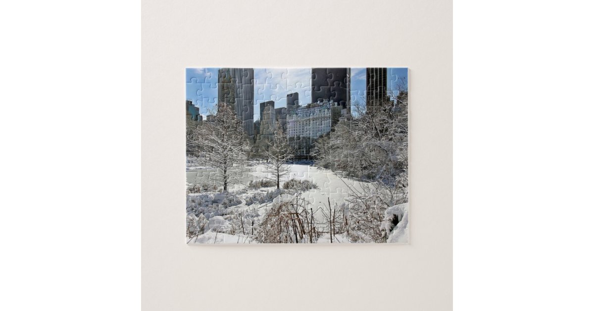 New York City Manhattan Central Park Jigsaw Puzzle | Zazzle