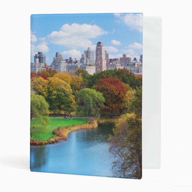 New York City Manhattan Central Park Panorama Mini Binder (Front/Inside)