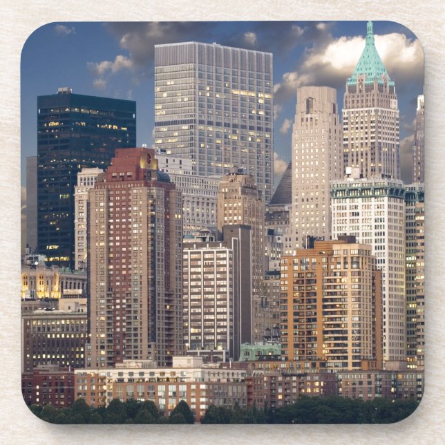 New York City Manhattan Drink Coaster (Front)
