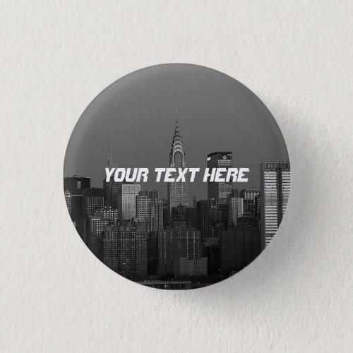 New York City Manhattan Empire State Building Button