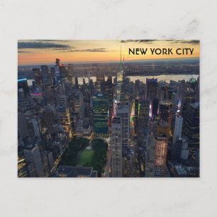 New York City - Manhattan - Hudson River - Bryant Postcard
