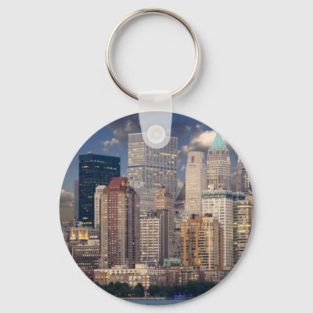 New York City Manhattan Keychain (Front)