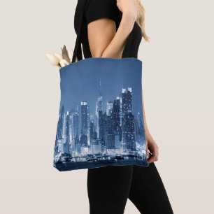 New-York City Manhattan Scenic Skyline Tote Bag