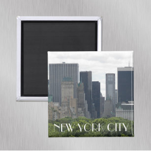 New York City Manhattan Skyline Magnet
