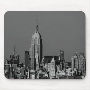 New York City Manhattan Skyline Mouse Pad