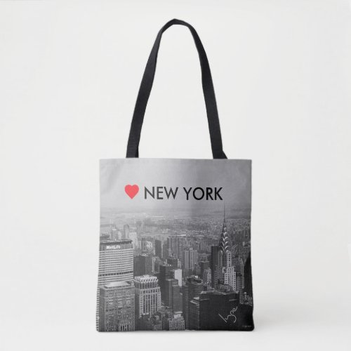 New York City Manhattan Skyline with Love Cool Tote Bag