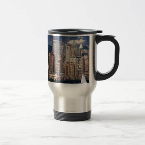New York City Manhattan Travel Mug