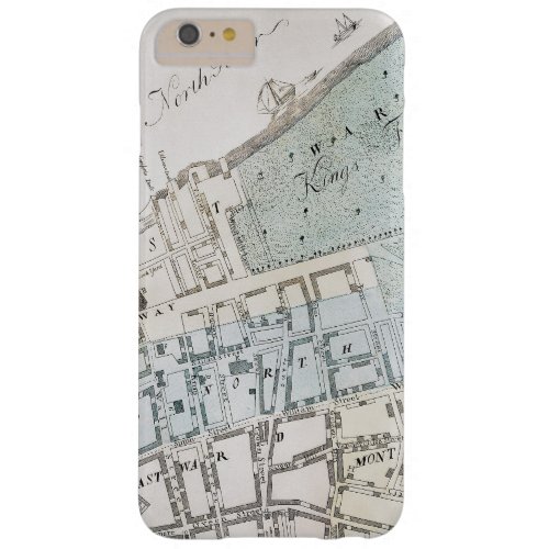 New York City Map 1728 Barely There iPhone 6 Plus Case