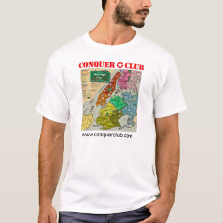 New York City Map T-Shirt