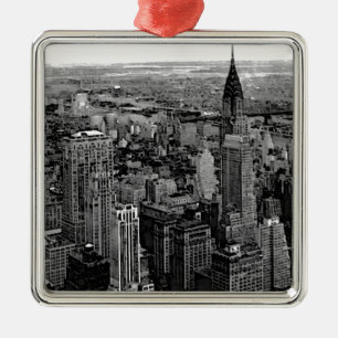 New York City Metal Ornament