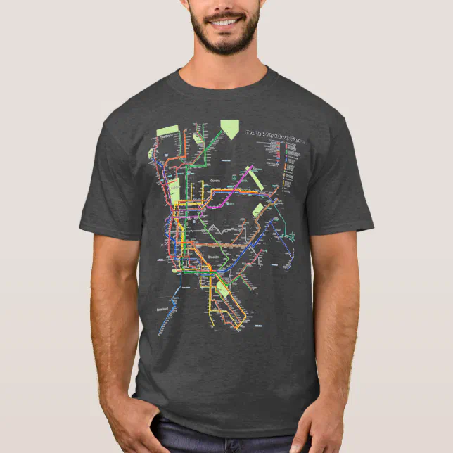 Nyc subway map t shirt clearance