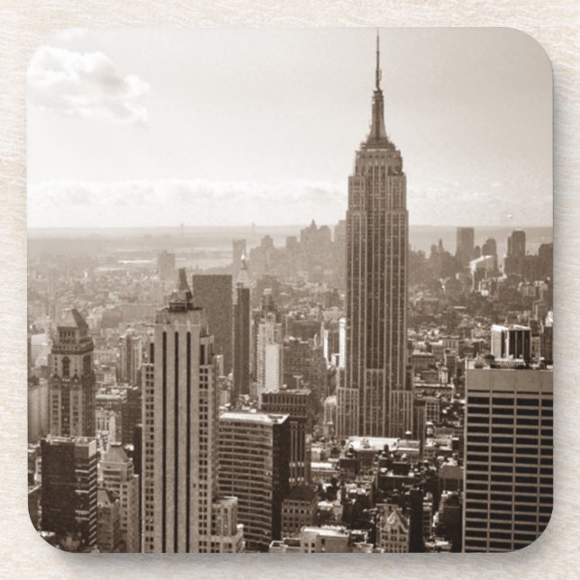 New York City Midtown Beverage Coaster (Front)