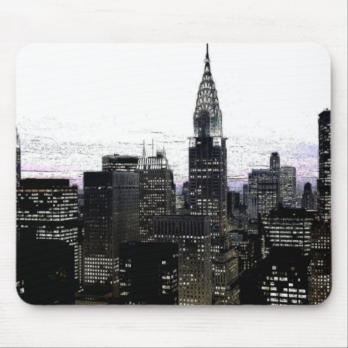 New York City Midtown Mouse Pad