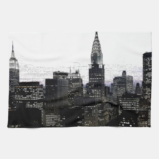 New York City Midtown Towel (Horizontal)