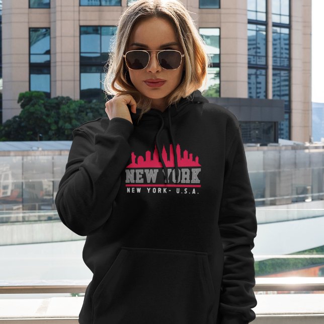 New York City Modern Skyline Hoodie (Creator Uploaded)