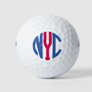 New York City monogram Golf Balls