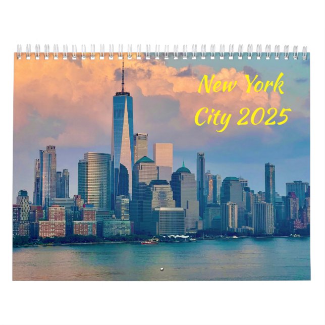 New York City Mood Wall Calendar for 2025 (Cover)