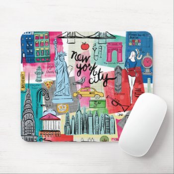 New York City Mouse Pad by wildapple at Zazzle