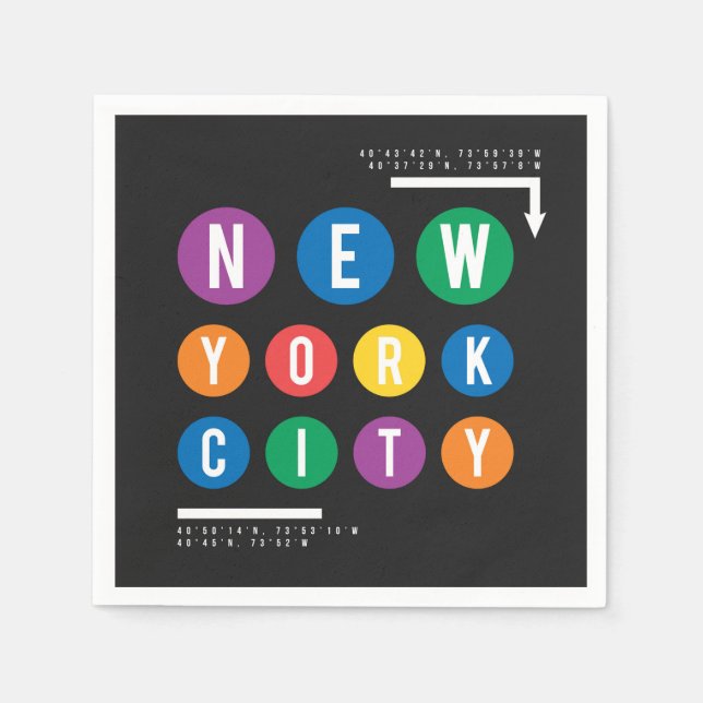 New York City Napkins (Front)