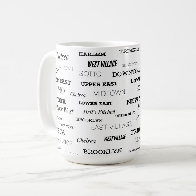 New York City neighbors Coffee Mug (Front Left)