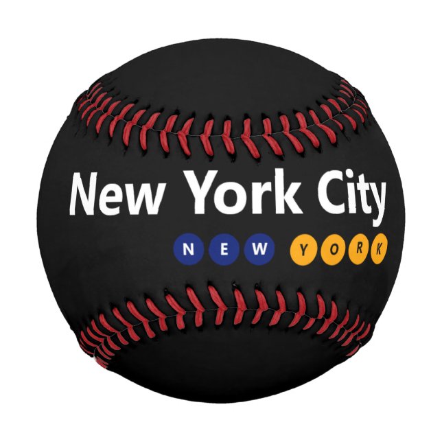 New York City, New York Baseball (Back)